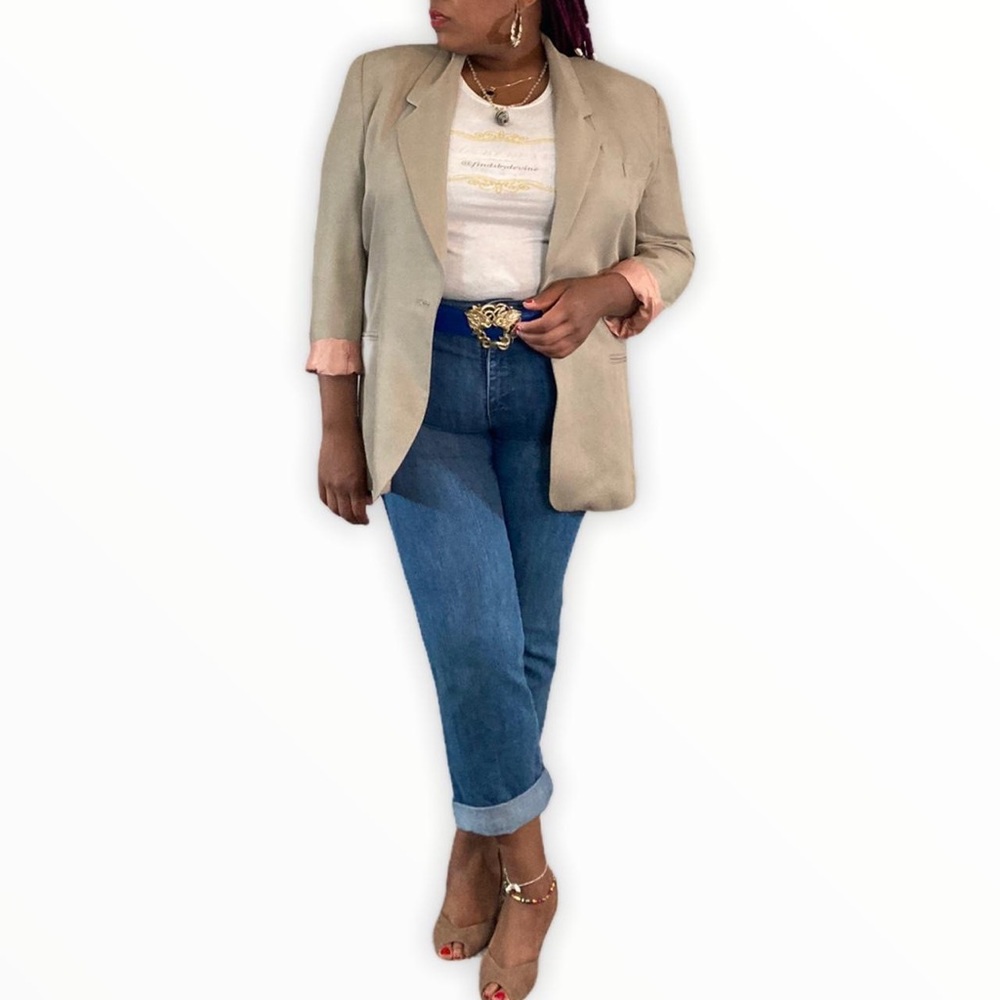 Vintage Tan  Blazer